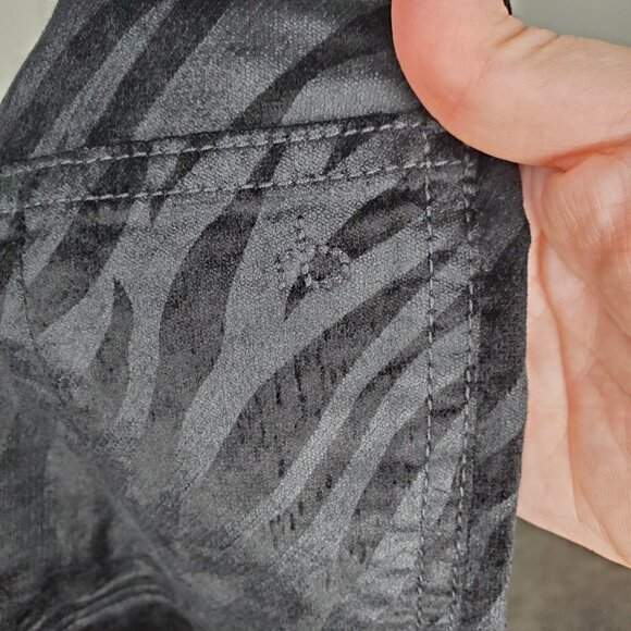 NWT Rag & Bone Nina High Rise Ankle Skinny Jeans Zebra Size 25 - Picture 13 of 16